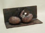 PLACE I,2008, pewter, 11,5x27x11 cm